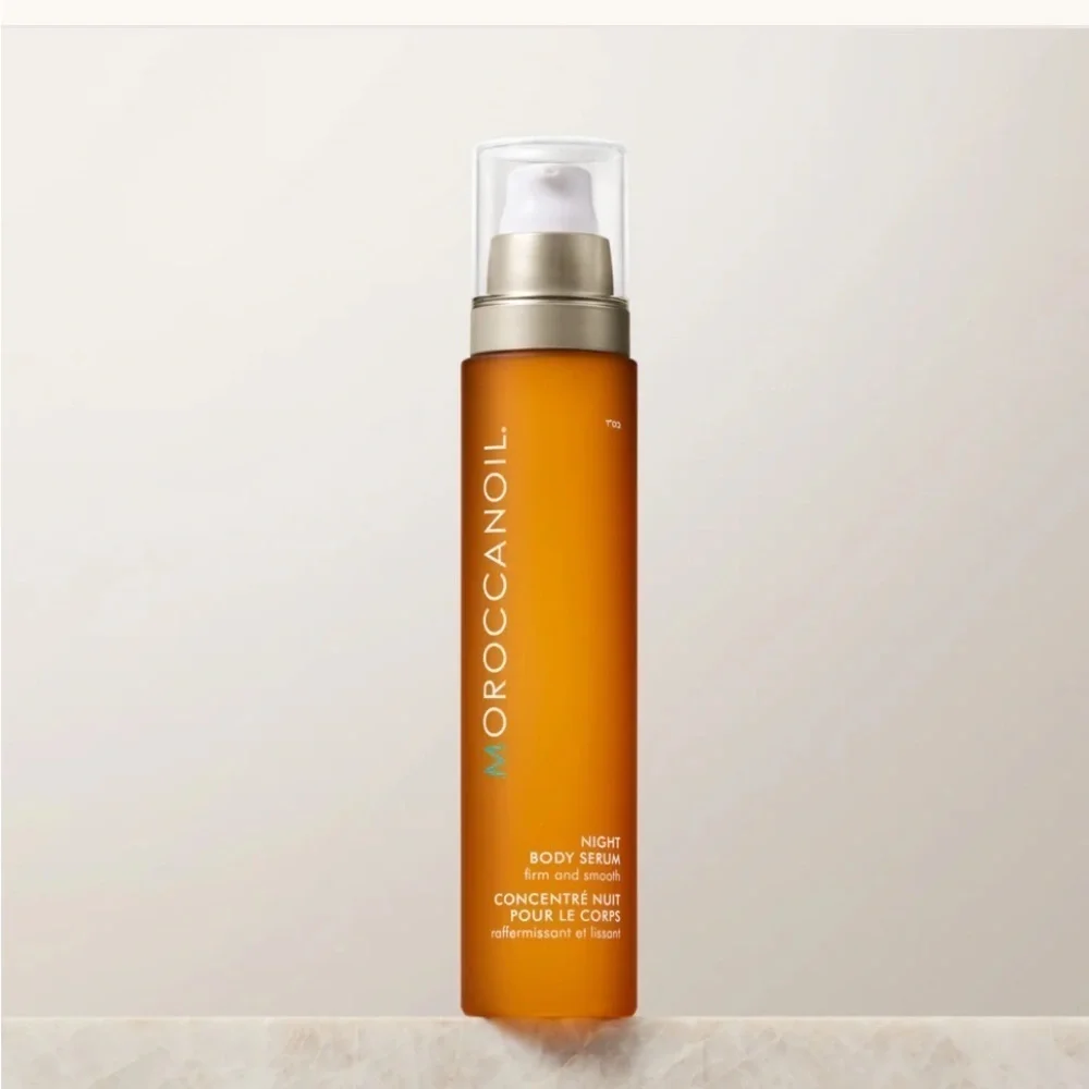 Moroccanoil Night Body Serum NEW 1.7 oz firm & smooth free makeup bag included